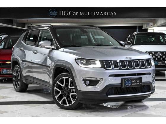 JEEP COMPASS 2.0 16V FLEX LIMITED AUTOMÁTICO JEEP COMPASS 2.0 16V FLEX LIMITED AUTOMÁTICO